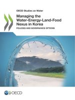 Managing the water-energy-land-food nexus in Korea