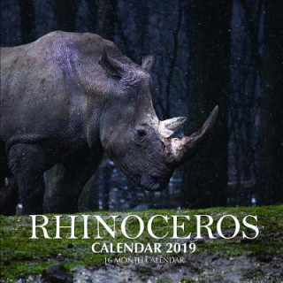 Rhinoceros Calendar 2019: 16 Month Calendar
