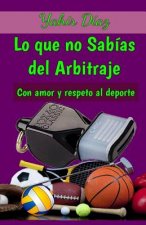 Lo Que No Sabías del Arbitraje: Con Amor Y Respeto Al DePorte