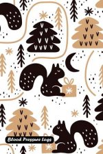 Blood Pressure Log: Christmas Seamless Cover