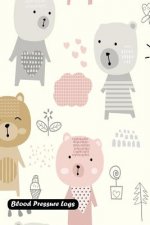 Blood Pressure Log: Cute Bear Cover