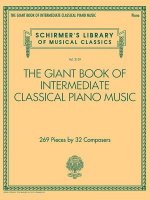 The Giant Book of Intermediate Classical Piano Music: Schirmer's Library of Musical Classics, Vol. 2139