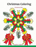 Christmas Coloring: Christmas Gifts: Stocking Stuffers, Mandalas, Adult Coloring