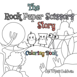 The Rock Paper Scissors Story: Coloring Book