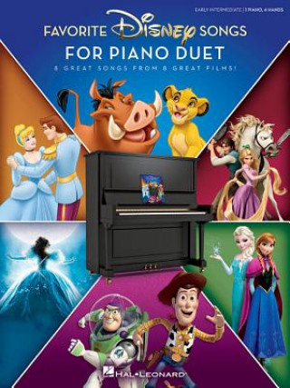 Favorite Disney Songs for Piano Duet: 1 Piano, 4 Hands / Early Intermediate