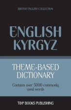 Theme-based dictionary British English-Kyrgyz - 5000 words