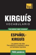 Vocabulario Espanol-Kirguis - 7000 palabras mas usadas