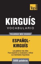 Vocabulario Espanol-Kirguis - 5000 palabras mas usadas