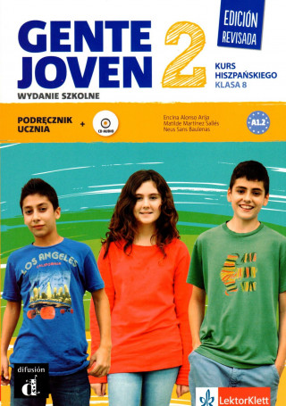 Gente Joven 2 Edision Revisada Język hiszpańki 8 Podręcznik z płytą CD