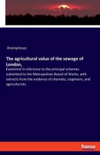 agricultural value of the sewage of London,