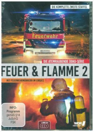 Feuer und Flamme - Mit Feuerwehrmännern im Einsatz. Staffel.2, 3 DVD