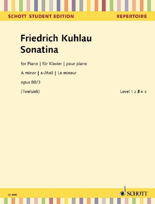 Sonatina, Klavier