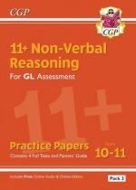 11+ GL Non-Verbal Reasoning Practice Papers: Ages 10-11 Pack 2 (inc Parents' Guide & Online Ed)