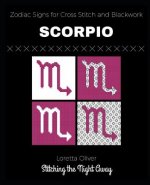 Scorpio Zodiac Signs for Cross Stitch and Blackwork