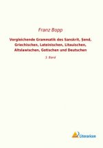 Vergleichende Grammatik des Sanskrit, ?end, Griechischen, Lateinischen, Litauischen, Altslawischen, Gotischen und Deutschen