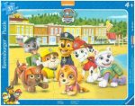 Ravensburger Kinderpuzzle - 06155 Familienfoto - Rahmenpuzzle für Kinder ab 4 Jahren, Paw Patrol Puzzle mit 37 Teilen