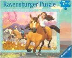 Ravensburger Kinderpuzzle - 10055 Spirit: wild und frei - Dreamworks Spirit-Puzzle für Kinder ab 7 Jahren, mit 150 Teilen im XXL-Format
