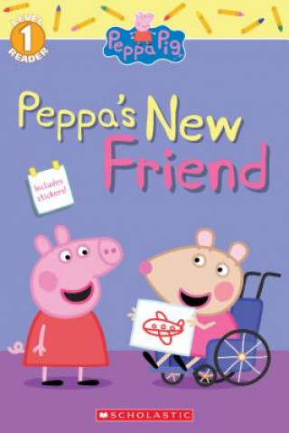 Peppa's New Friend (Peppa Pig Level 1 Reader with Stickers)