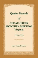 Quaker Records of Cedar Creek Monthly Meeting