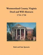 Westmoreland County, Virginia Deed and Will Abstracts, 1734-1736