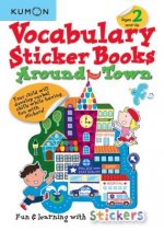 Vocabulary Sticker Books: Around Town