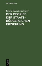 Begriff der staatsburgerlichen Erziehung