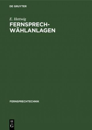 Fernsprech-Wahlanlagen