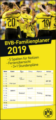 Borussia Dortmund Familienplaner - Kalender 2020
