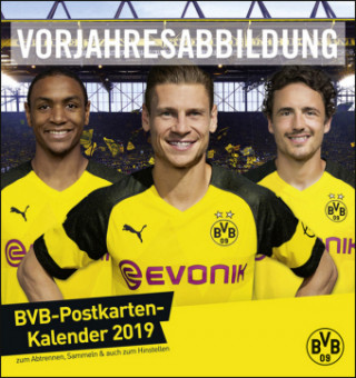 Borussia Dortmund 2020 Postkartenkalender