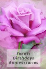 Events Birthdays Anniversaries: Be Creative, Plan in Advance. Never Forget Weddings, Birthdays, Annual Events, Special Dates, Anniversaries, Important