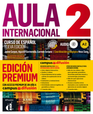 Aula internacional 2 Nueva edición Nivel A2-Libro del alumno + CD Premium 1er TR