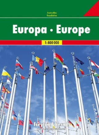 Europe Road Atlas 1:800 000
