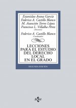 LECCIONES PARA EL ESTUDIO DEL DERECHO LOCAL EN EL GRADO 2019