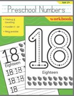 Preschool Numbers Workbook: Handwriting Numbers & Easy Number Puzzles for Kids