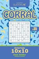 Sudoku Corral - 200 Hard Puzzles 10x10 (Volume 35)