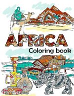 Africa Coloring Book: Adult Colouring Fun, Stress Relief Relaxation and Escape