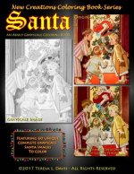 New Creations Coloring Book Series: Santa