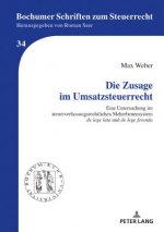 Die Zusage Im Umsatzsteuerrecht