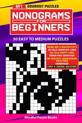 Nonograms for Beginners: 50 Easy to Medium Puzzles