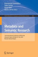 Metadata and Semantic Research