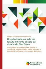 Hospitalidade na sala de leitura em uma escola da cidade de Sao Paulo