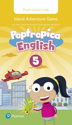 Poptropica English Level 5 Pupil's Online Game Access Card for pack