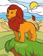 Wild Animals Coloring Book 1 & 2