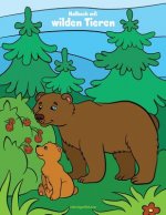 Malbuch mit wilden Tieren 1, 2 & 3