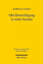 Gleichberechtigung in erster Instanz