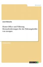 Home-Office und Führung. Herausforderungen für die Führungskräfte von morgen