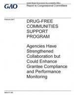 Drug-free communities support program, agencies have strengthened collaboration but could enhance grantee compliance and performance monitoring: repor