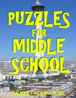 Puzzles for Middle School: 133 Large Print Themed Word Search Puzzles
