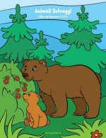 Animali Selvaggi Libro da Colorare 1, 2 & 3