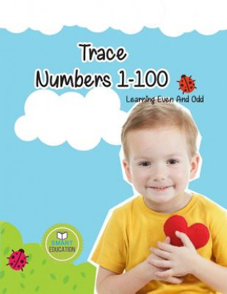 Trace Numbers 1-100: Ages 3-5, Activity Books for Kids